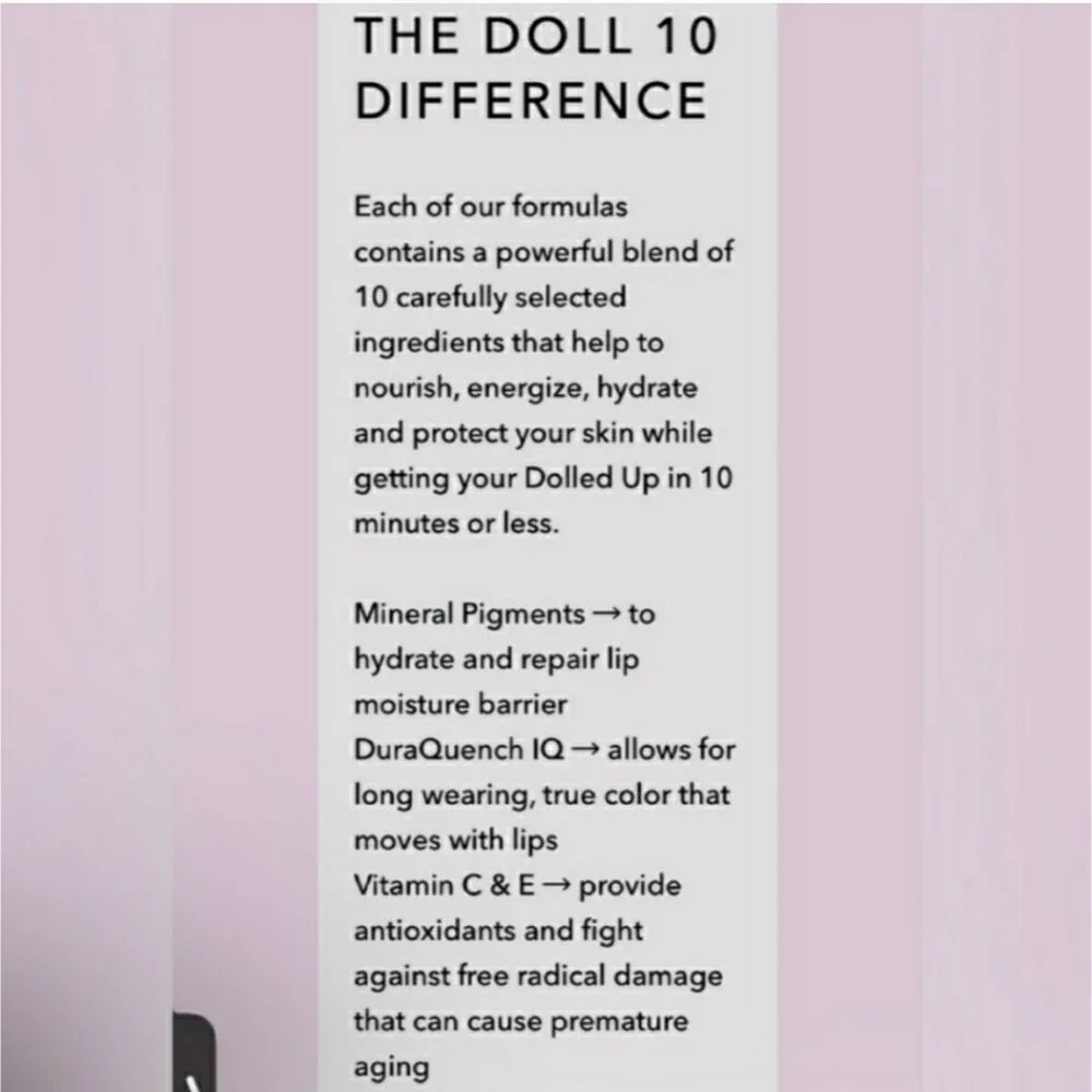 Doll 10 Dream Whip Blush and Highlight Soufflé in You're Making Me Blush